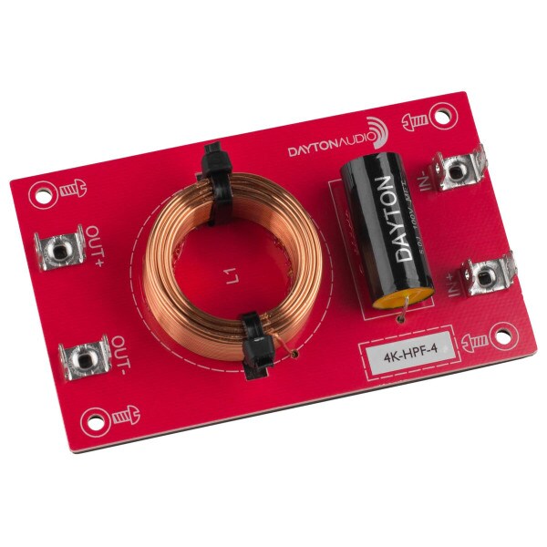Main product image for Dayton Audio 4k-HPF-4 High Pass Speaker Crossover 4 260-1898